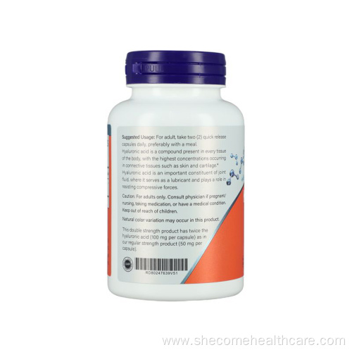 Hyaluronic Acid Double Strength with Alpha Lipoic Capsules